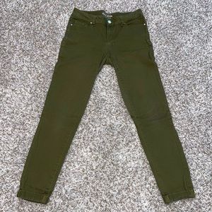 WAX JEAN BASIC WEAR Skinny Jeans Green Size 5